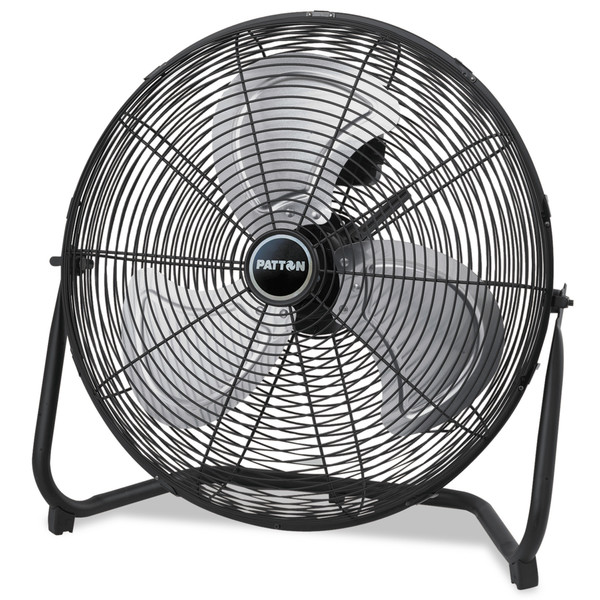 Patton High Velocity Fan, Three-Speed, Black, 24 1/2"W x 8 5/8"H PUF2010CBM